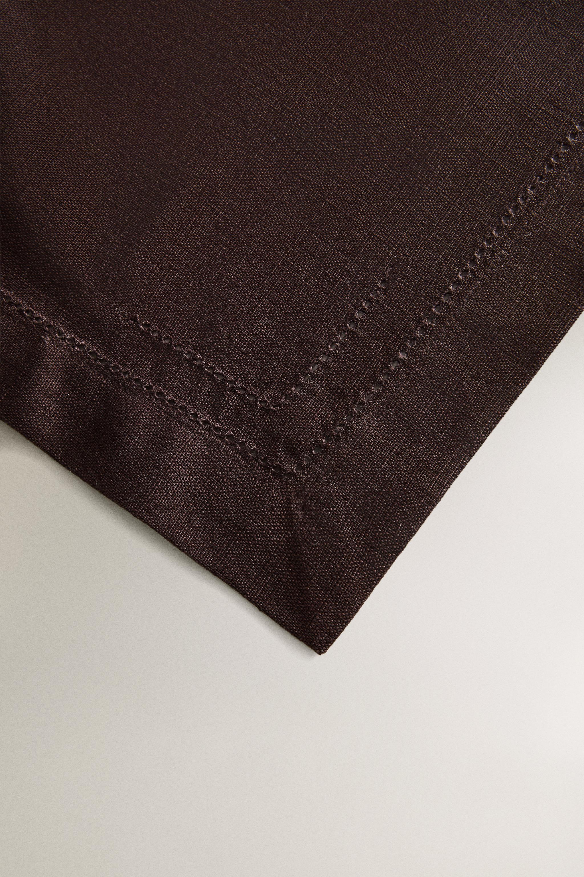 HEMSTITCHED COTTON NAPKIN PACK (PACK OF 2)